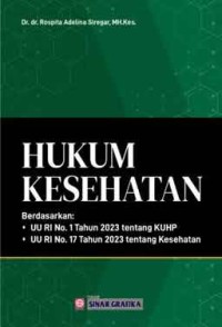 Image of Undang-undang Kesehatan (UU RI No. 17 Tahun 2023)