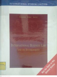 Image of INTERNATIONAL BUSSINES LAW AND ITS ENVIRONMENT