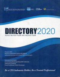 Directory 2020 Kantor Akuntan Publik dan Akuntan Publik