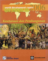 Image of Laporan Pembangunan Dunia 2006 : Kesetaraan dan Pembangunan