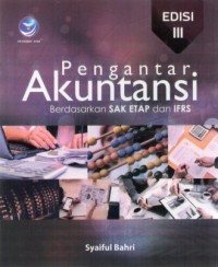 Image of Pengantar Akuntansi Berdasarkan SAK ETAP dan IFRS