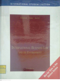 INTERNATIONAL BUSSINES LAW AND ITS ENVIRONMENT