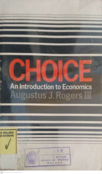 Choice : An Introduction to Economic